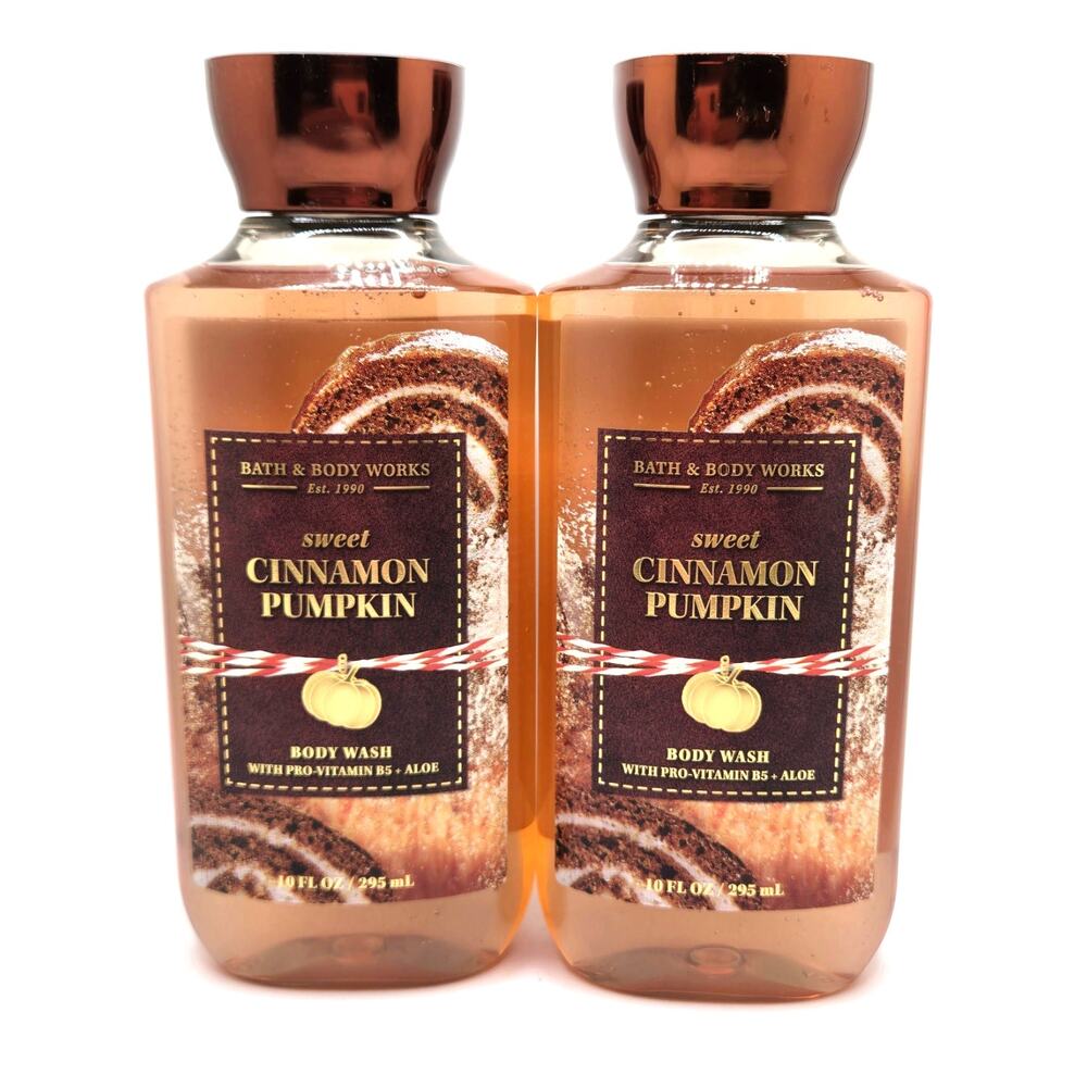 NEW Bath & Body Works Sweet Cinnamon Pumpkin Body Wash